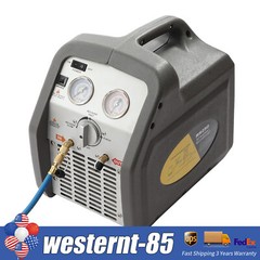 A/C Refrigerant Recovery Machine for hvac freon reclaim 3/4HP 110V/60Hz 558psi