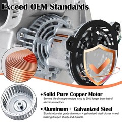 Furnace Draft Inducer Blower Fan Motor for Rheem Ruud FB-RFB241, 70-24157-03