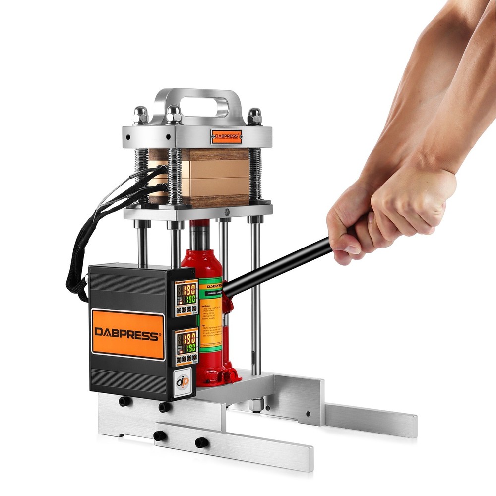 Dabpress 4 Ton Hydraulic Heated Press Machine for Beginner – BJ4T35