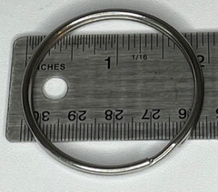 1″ – 2″ (25mm-50mm) 304 Stainless Steel Split Rings, Key Rings – 4 pieces