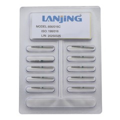 Dental Round End Taper Diamond Bur Coarse FG 856/016C Burs High Speed 10Pcs/PK