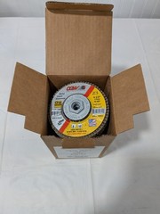 CGW Flap Disc: 4-1/2" Dia, 36 Grit, Zirconia Alumina, Type 27 Box of 10 423