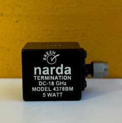 Narda 4378BM DC – 18 GHz, 5W, 1.05 VSWR, SMA, Coaxial Fixed Termination. Tested!