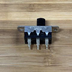 Switchcraft DPDT Slide Switch 3A @ 125VAC 1.5A @ 250VAC 0.5A @ 125VDC (10 Pack)