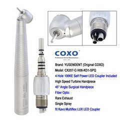 COXO Surgical LED Handpiece 45 Degree Turbine 4 Hole Kavo Multiflex LUX Coupler