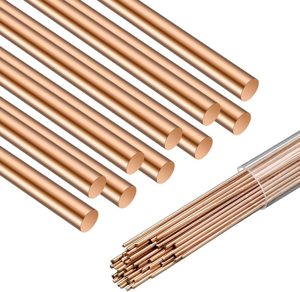 40 Brazing Rods Sticks Kit 15% Silver Bcup5 Torch Copper Welding Material Alloys