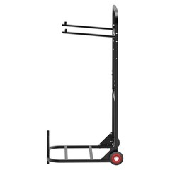 Folding Chair Rack Cart for 10 Chairs of 100 LBS Push-Style Chair Dolly