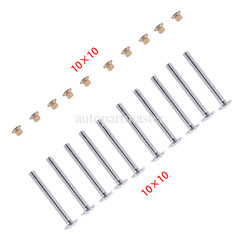 For Peterbilt 379 Hucks & Collars – 3/16″ NEW Medium Flange Collars Pack of 100
