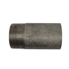 1 1/2 inch x 3 1/2 inch TOE Nipple Sch 40 304 Stainless Steel