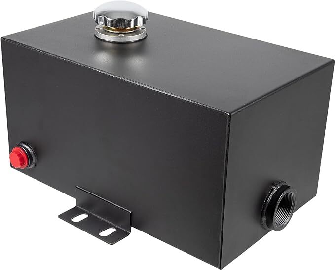 5 Gallon 14 Gauge Steel Hydraulic Fluid Reservoir Tank with Breather Cap