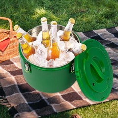 30L Commercial Insulated Bucket Stainless Steel Insulated Soup Container Carrier