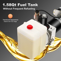 Electric Hydraulic Pump Hydraulic Power Unit Single Acting Oil Pump 12V 800w