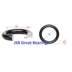 (Qty.10) O-RING Seal 255 142.47×3.53 NBR Cylinder Nozzle Engine Pipe AS568-255