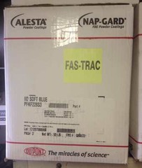 DUPONT-ALESTA Powder Coating TGIC Polyester – Soft Blue – 59 lbs – Custom Color