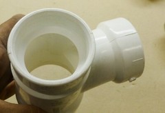 Lot of 3 – 2″ x 1-1/2 Y Wye PVC Fitting Schedule 40 Fitting – Slip x Slip x Slip