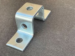 Sandbaggy Galvanized U Shaped Strut Connector Bracket – 5 Hole