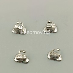 Dental Orthodontic Buccal Tube 2nd Molar Roth 0.022 Bondable Non-Conv Mesh Base