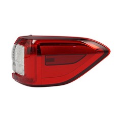 2019-2023 Subaru Ascent Right LED Tail Light Outer Clear&Red Lens Black Housing