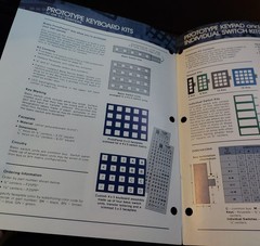 Vtg. XYMOX MEMBRANE SWITCH PRODUCT 1980 Catalog