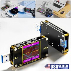 Type-C USB Digital Meter Tester Multimeter Current Voltage Power Monitor NEW