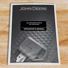John Deere 325, 345, 335 Tractor Owners Operators Manual – OMM143471