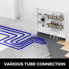 3/4In. PEX Tubing 300Ft. Non-Barrier PEX Pipe Blue Pex-B Tube Coil for Hot and C