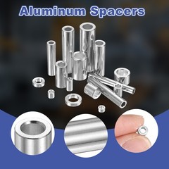 16Pcs Aluminum Spacer 7mm OD x 4.1mm ID x 3mm Length for M4 Screw