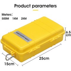 SC/APC-LC/APC 150M 300M 500M 1KM 2KM SM OTDR Optic fiber transmission cable box