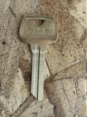 Sargent 6270 Key Blanks RD Keyway Nickel Silver 6 Pin QTY 33
