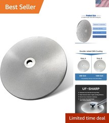 Double-Sided CBN Grinding Disk for Sharpening Woodworking Tools High Speed St…