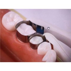 50Pcs Dental Pro Sectional Matrix Bands Adjust Hold Matrices tofflemire 4.5/6 MM
