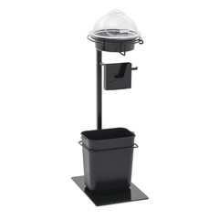 HUBERT InfoTaste Basic Sample Stand – 12″L x 17 3/4″W x 41″H