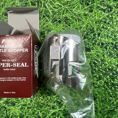 Champagne Bottle Stopper Beer & Soda Cap Opener Franmara 2250-BX Super-Seal New