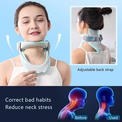 Neck Brace, Soft Foam Cervical Collar with 360° As picture shown, Gray