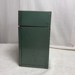 Vintage Porta File Box Metal File Storage Home Office Organizer Key Under Label!