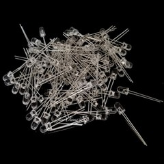 3mm 5mm Flickering LED Red Yellow Water Clear Lens Candle flicker LED Diode 50PC