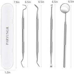 Professional Dental Tools Kit Teeth Cleaning Tartar Scraper Personal Pet Use