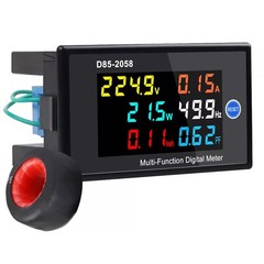 70*40*39mm Compact, Durable Digital LCD AC Panel Meter Easy To Install
