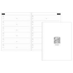 2026 Weekly Monthly Appointment Book Refill 6-1/2″ x 8-3/4″ Medium Executive …