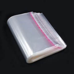 Clear Self Adhesive OPP Bags Cellophane Tape Peel Poly Seal Plastic Packing Bags