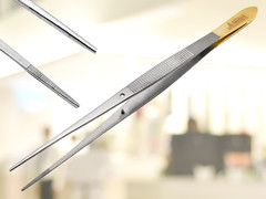 Tweezers Straigh6″ High Precision Surgical Lab Tweezers Set of 3 ARTMAN