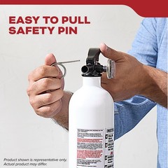 Kidde Mariner PWC Marine Fire Extinguisher 2lb Class B C for Boats Watercrafts