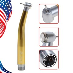 10 NSK Style Dental High Speed Handpiece PANA-MAX Turbine 2 Hole Borden Golden