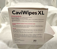 Metrex CaviWipes XL Disinfecting Wipes 50 Count Canister Hospital Medical New