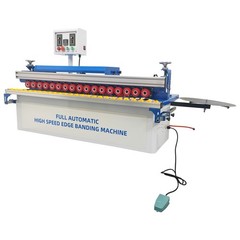 Automatic Curved Straight Line Edge Banding Trimming Machine 110V 0-6m/min Speed