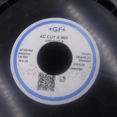 25kg 55lb George Fischer AC CUT A 900 .25mm .01″ Cobracut Zinc Coated Brass Wire
