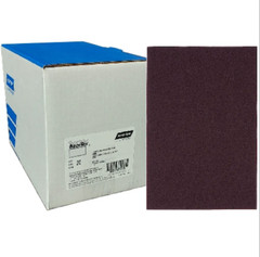 Norton Bear-Tex 747 Maroon Hand Pads 6”x9” General Purpose Scuff – 20 Pack