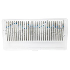 30Pcs/Set Dental The Original Bur Diamond Drill Bit Set Assorted 2.35mm