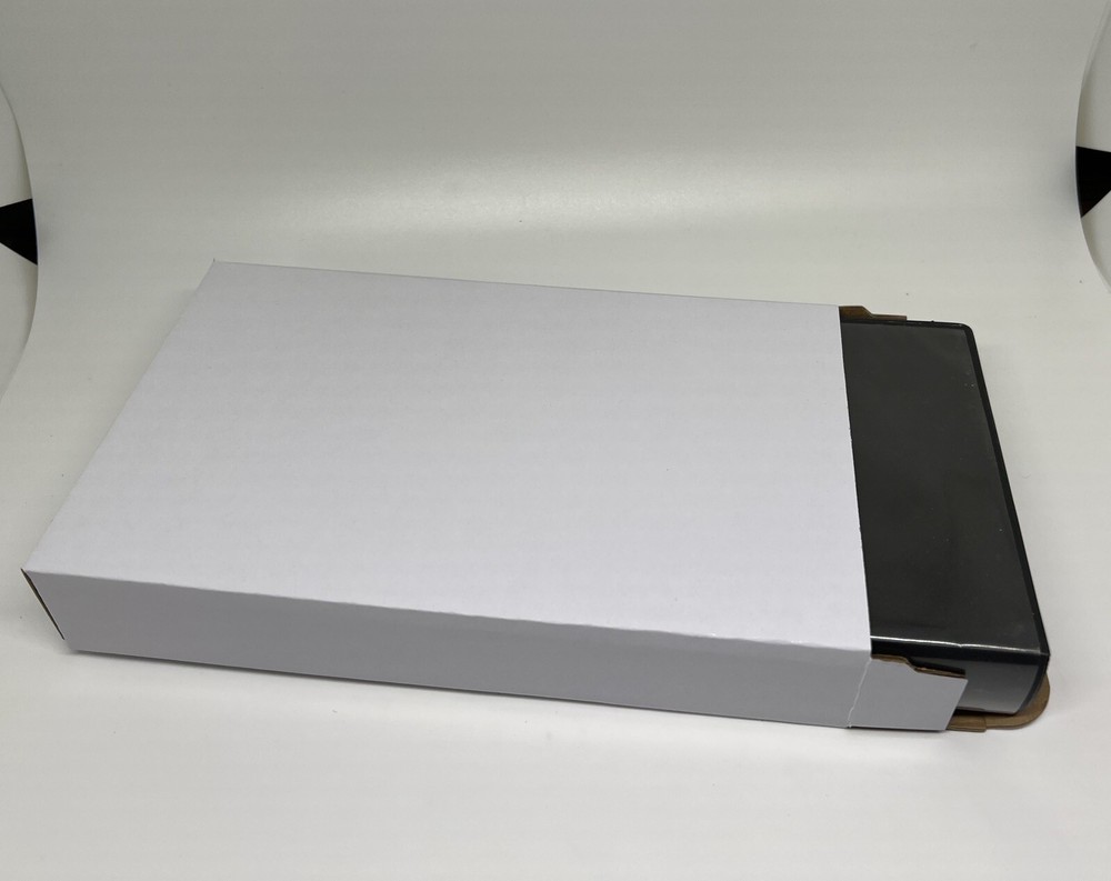 10 PCS 1 2/5″ THICK STURDY CORRUGATED VHS CASE CARDBOARD MAILER BOX, BL11