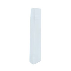 100pcs New Rounded Corner White Kraft Stand Up QuickQlick™ Bags Different Sizes